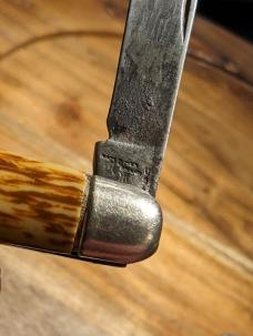 Vintage 1940s Single Blade Hammer Brand Pocket Knife
