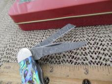 Bear & Son Equal End Abalone, Whittler, Damacus #47 of 250