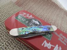 Bear & Son Equal End Abalone, Whittler, Damacus #47 of 250