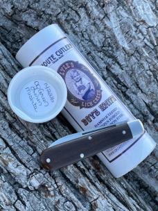 GEC TIDIOUTE ** 142216 OD GREEN LINEN MICARTA BOYS KNIFE