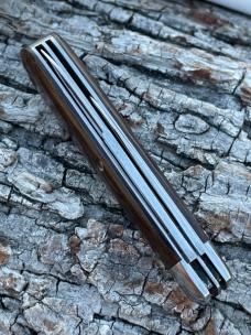GEC TIDIOUTE ** 142216 OD GREEN LINEN MICARTA BOYS KNIFE