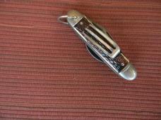 Vintage Colonial Camp/ Hobo Knife w/ Fork & Spoon 1960's