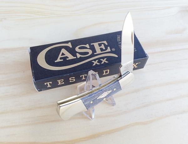 Case Lockback Pocket Knife - 34205 Smooth Gray Bone - New