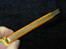 Great Eastern Cutlery GEC Smooth Texas Osage Orange Wood Horse Apple Hogan Knife NIT 651122SS USA