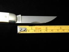 Great Eastern Cutlery GEC Smooth Unicorn Ivory Acrylic Camel Back Congress Knife 340223 NIT USA