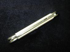 Great Eastern Cutlery GEC Smooth Unicorn Ivory Acrylic Camel Back Congress Knife 340223 NIT USA