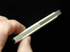 Great Eastern Cutlery GEC Smooth Unicorn Ivory Acrylic Camel Back Congress Knife 340223 NIT USA
