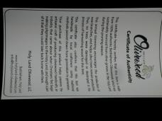 Titusville Cutlery Holy Land Olivewood EZ Open Little Man Shadow Jack Knife 1 of 35 COA USA Made