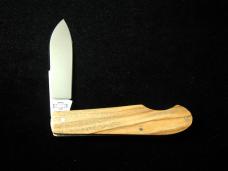 Titusville Cutlery Holy Land Olivewood EZ Open Little Man Shadow Jack Knife 1 of 35 COA USA Made