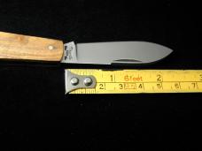 Titusville Cutlery Holy Land Olivewood EZ Open Little Man Shadow Jack Knife 1 of 35 COA USA Made