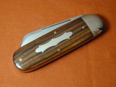 Great Eastern Cutlery GEC Cocobolo Wood Toenail Clipper Knife NIT 1 of 535 Made in USA 363122