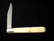 Great Eastern Cutlery GEC Smooth White Bone Ben Hogan 1865 Knife 1 of 538 NIT 651122 USA Made
