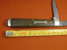 Great Eastern Cutlery GEC Oil Well Sucker Rod Wood English Jack Knife NIT 1 of 474 USA Made 871223