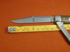 Great Eastern Cutlery GEC Oil Well Sucker Rod Wood English Jack Knife NIT 1 of 474 USA Made 871223