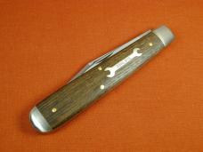 Great Eastern Cutlery GEC Oil Well Sucker Rod Wood English Jack Knife NIT 1 of 474 USA Made 871223