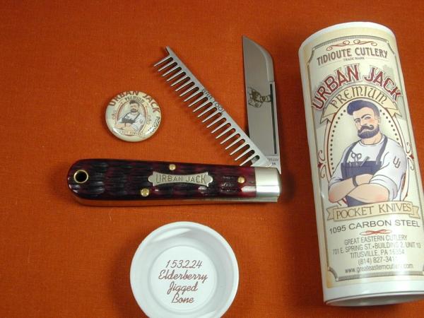 Great Eastern Cutlery GEC Elderberry Jigged Bone Urban Jack Knife NIT Made in USA 153224 Great Eastern Cutlery GEC Elderberry Jigged Bone Urban Jack Knife NIT Made in USA 153224