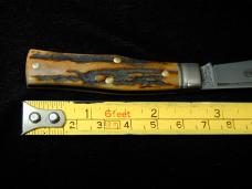 Great Eastern Cutlery GEC Genuine Sambar Stag 22 Magnum Knife Rare NIT Made in USA 221124