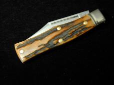Great Eastern Cutlery GEC Genuine Sambar Stag 22 Magnum Knife Rare NIT Made in USA 221124