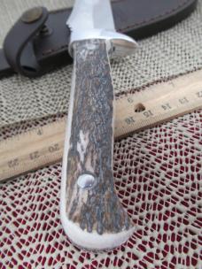 Hen & Rooster Stag Handle Fixed Blade Model # HR4903 Spain
