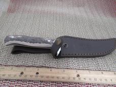 Hen & Rooster Stag Handle Fixed Blade Model # HR4903 Spain