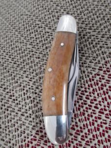 Parker Cut Co. 5 Blade Appaloosa Bone  Sowbelly Japan
