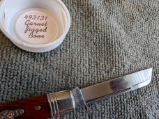 Great Eastern Cutlery, GEC 49 Garnet Jigged Bone