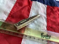 1997 Bulldog Brand HAND MADE 2 Blade Doctor Knife w/ Wide Spatula blade & Sweet Stag Handles