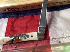 Case xx 1992 Red Stag Tiny Toothpick Mdl# R510096 SS w/ Sweet Red Stag Handles -NOS in orig box