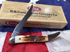 Case xx 1992 Red Stag Tiny Toothpick Mdl# R510096 SS w/ Sweet Red Stag Handles -NOS in orig box