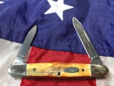 Used- Case xx 1989 Centennial Eisenhower Knife Mdl# 52063 SSP With Super Stag Handles -NOS 