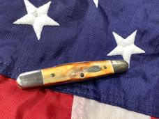Used- Case xx 1989 Centennial Eisenhower Knife Mdl# 52063 SSP With Super Stag Handles -NOS 