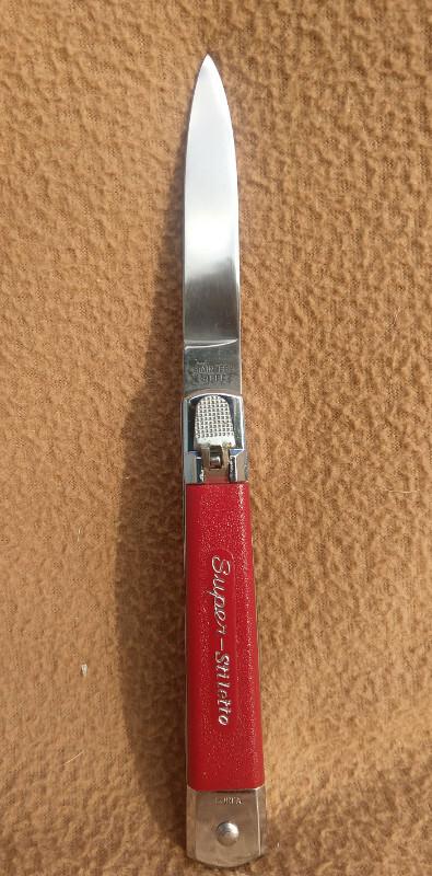 BLACK FRIDAY SALE - Red Super Stiletto Lever Lock