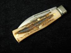 Great Eastern Cutlery GEC Genuine Sambar Stag 22 Magnum Knife Rare NIT Wharncliffe USA Made 220124