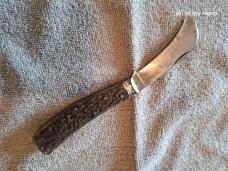 Stunning T. Turner & Co. Stag "Encore" Hawkbill Pruner; "His Majesty" Tang Stamp