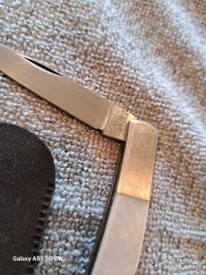 Vintage Gerber Silver Eagle "Mother of Pearl" Knife; Sakai Japan
