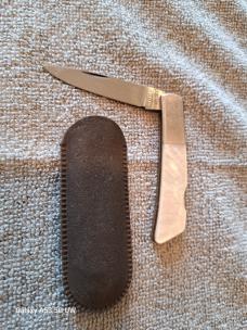 Vintage Gerber Silver Eagle "Mother of Pearl" Knife; Sakai Japan