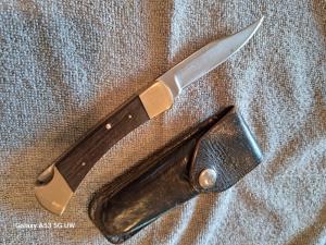 Vintage Buck 110 "2 line" Knife, circa 1970-72