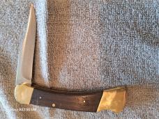 Vintage Buck 110 "1 line" tang stamp Knife; Circa 1967