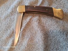 Vintage Buck 110 "1 line" tang stamp Knife; Circa 1967