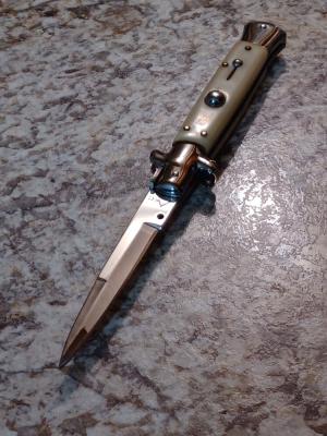 9" Asian stiletto.