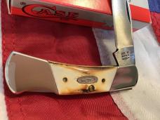 Case xx 1991 Small Lockback Knife Mdl# 51225 LSS w/ Stag Handles -NOS in orig box