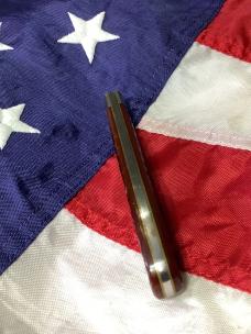 1977 Case xx Slimline Trapper -Sweet Brown Derlin Handles -Mdl# 61048