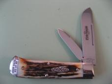 GREAT EASTERN 734208 LPJ SCOUT TRAPPER BURNT STAG SERIAL #2