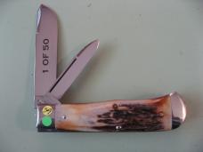 GREAT EASTERN 734208 LPJ SCOUT TRAPPER BURNT STAG SERIAL #2