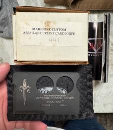  Vintage Marfione Assailant LNIB