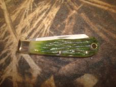 Remington UMC USA R1173 Green Bone 2012 Old Faithful Baby Bullet Knife NIB