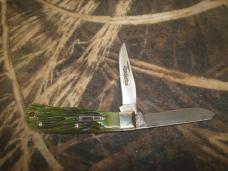 Remington UMC USA R1173 Green Bone 2012 Old Faithful Baby Bullet Knife NIB