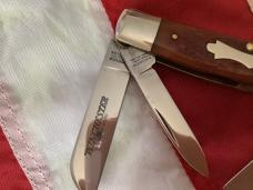 1996 Winchester Congress knife By Blue Grass Cutlery (Mdl# 4902) w/ Brown Bone Handles