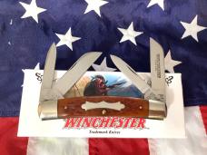 1996 Winchester Congress knife By Blue Grass Cutlery (Mdl# 4902) w/ Brown Bone Handles