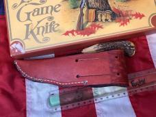 1987 Case xx Pheasant Small Game Skinner w/ Stag Handles (523-31 1/4 SSP) +Orig Sheath in orig box